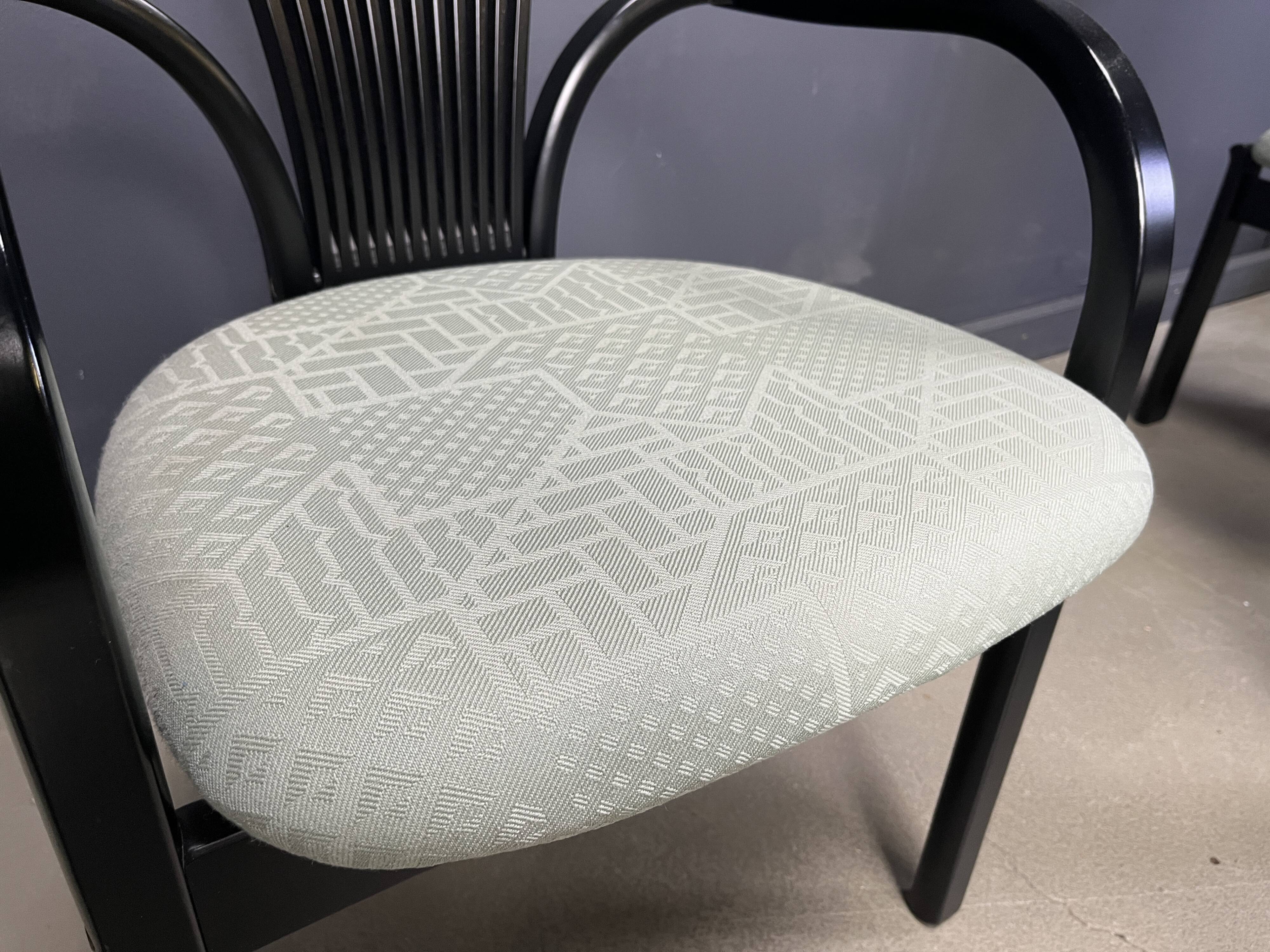 Totem chairs by Torstein Nilsen for Westnofa, 1980s set of 6