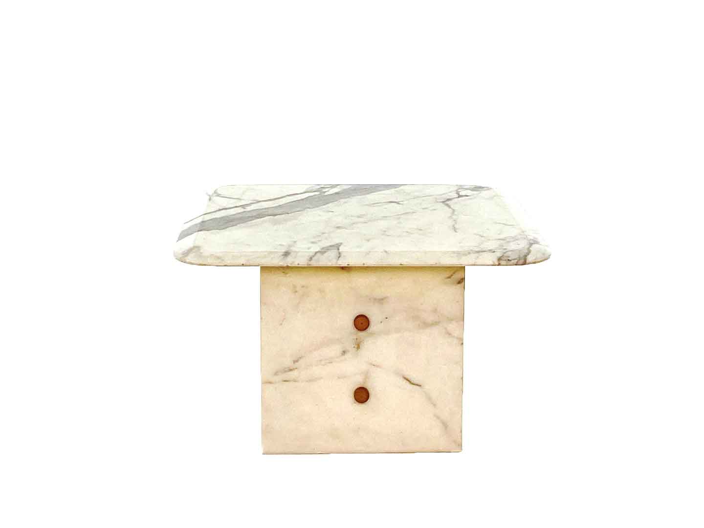 Vintage marble coffee table, 1980s