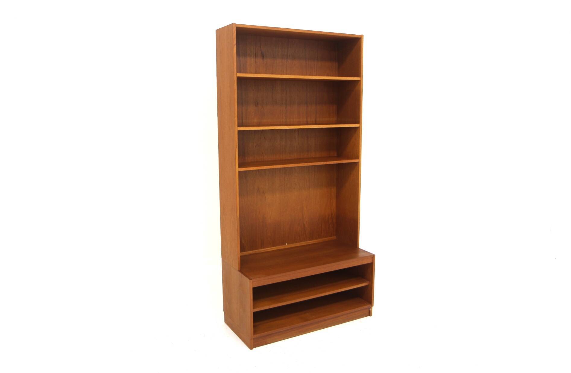 Scandinavian teak library, Sweden, 1960