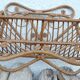 Vintage rattan shelf magazine 1950-60