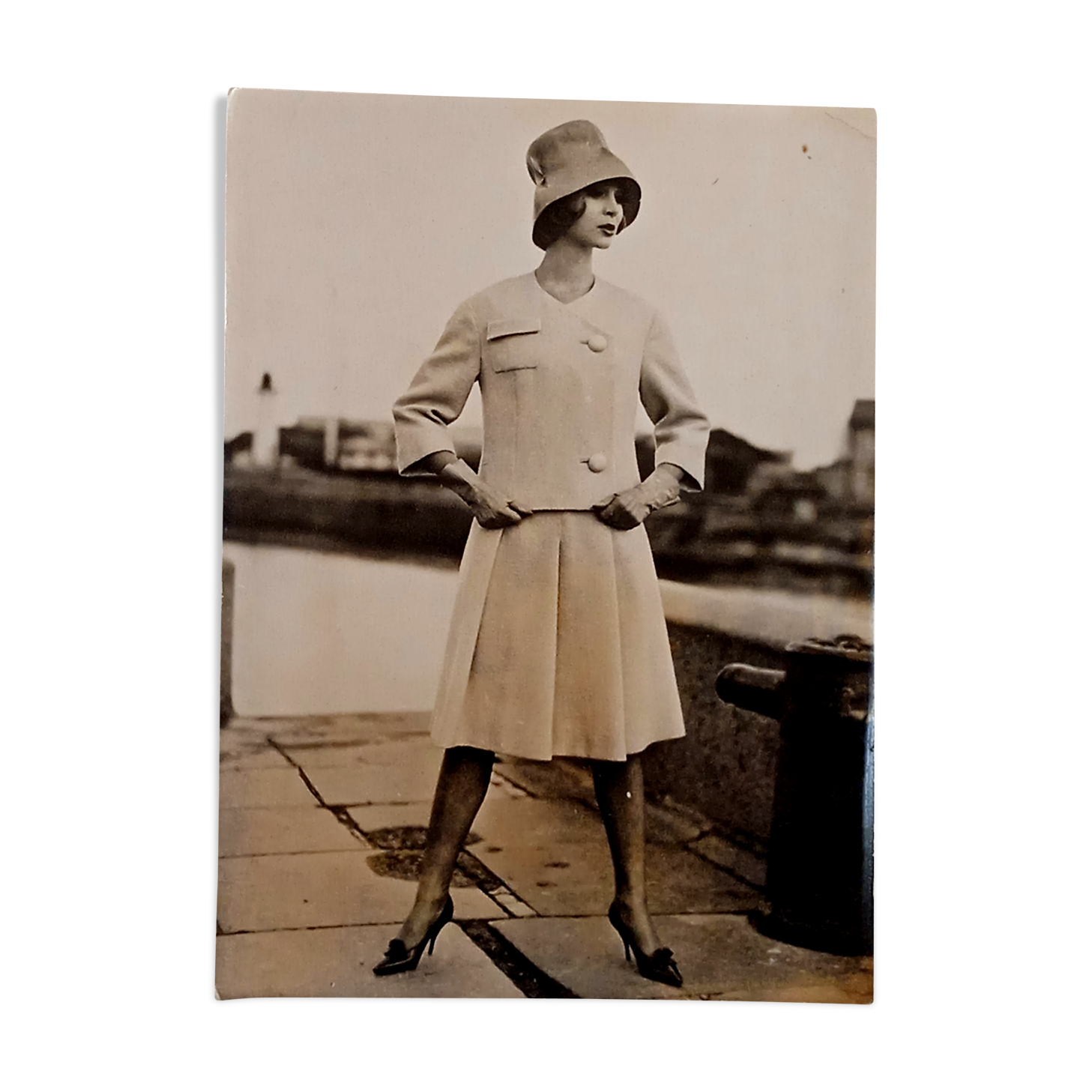 Original fashion photography, Paris, 1961.