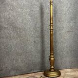 old column floor lamp in gilded wood Louis XVI style