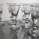 9 verres digestif en cristal Forme Baccarat Caton