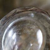 Vase en cristal taillé par A. Houillon (1885-1954)