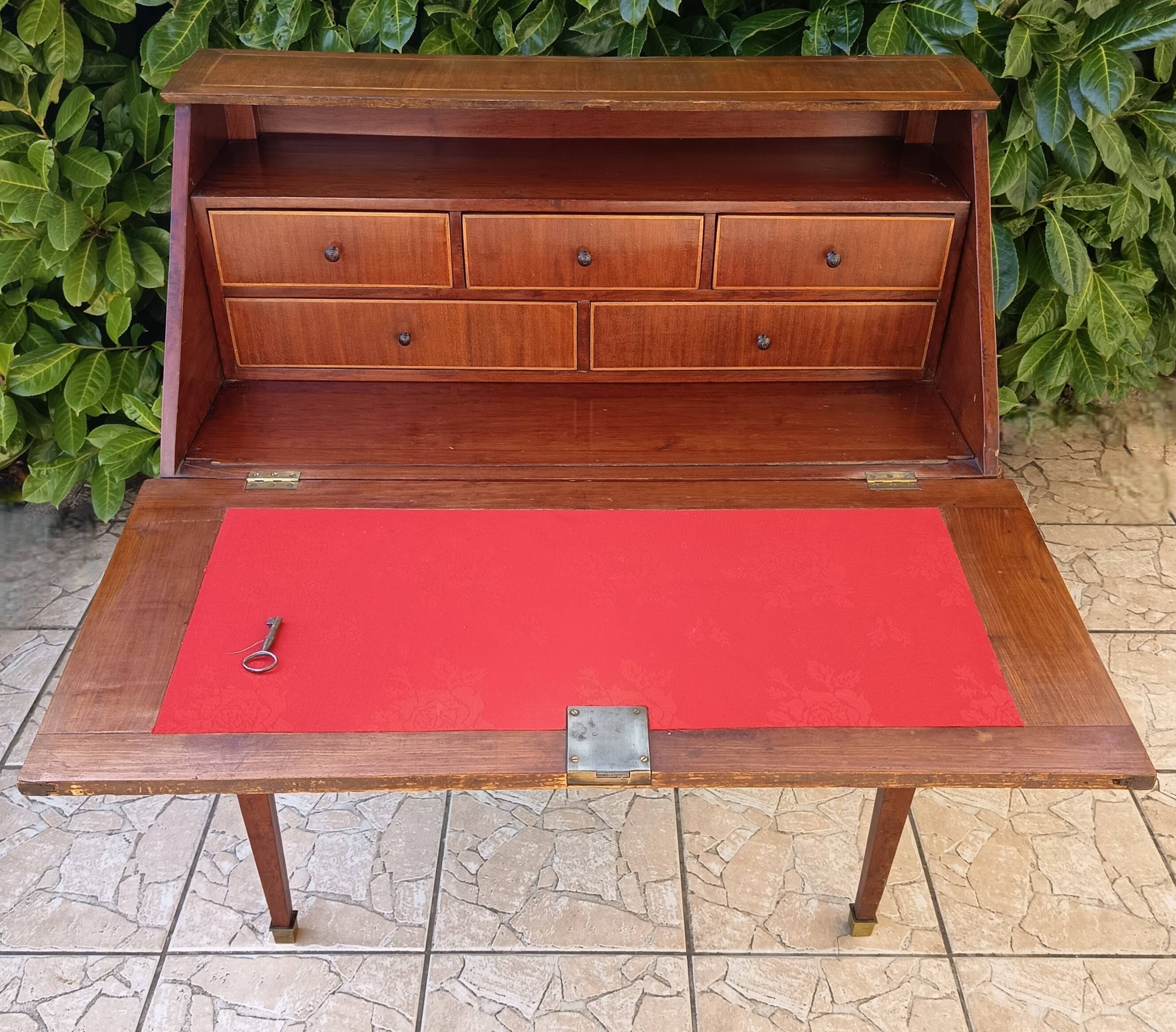 Mahogany writing desk