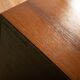 Retro Danish Modern Poul Hundevad (HU) Teak Danish Tambour Door Sideboard