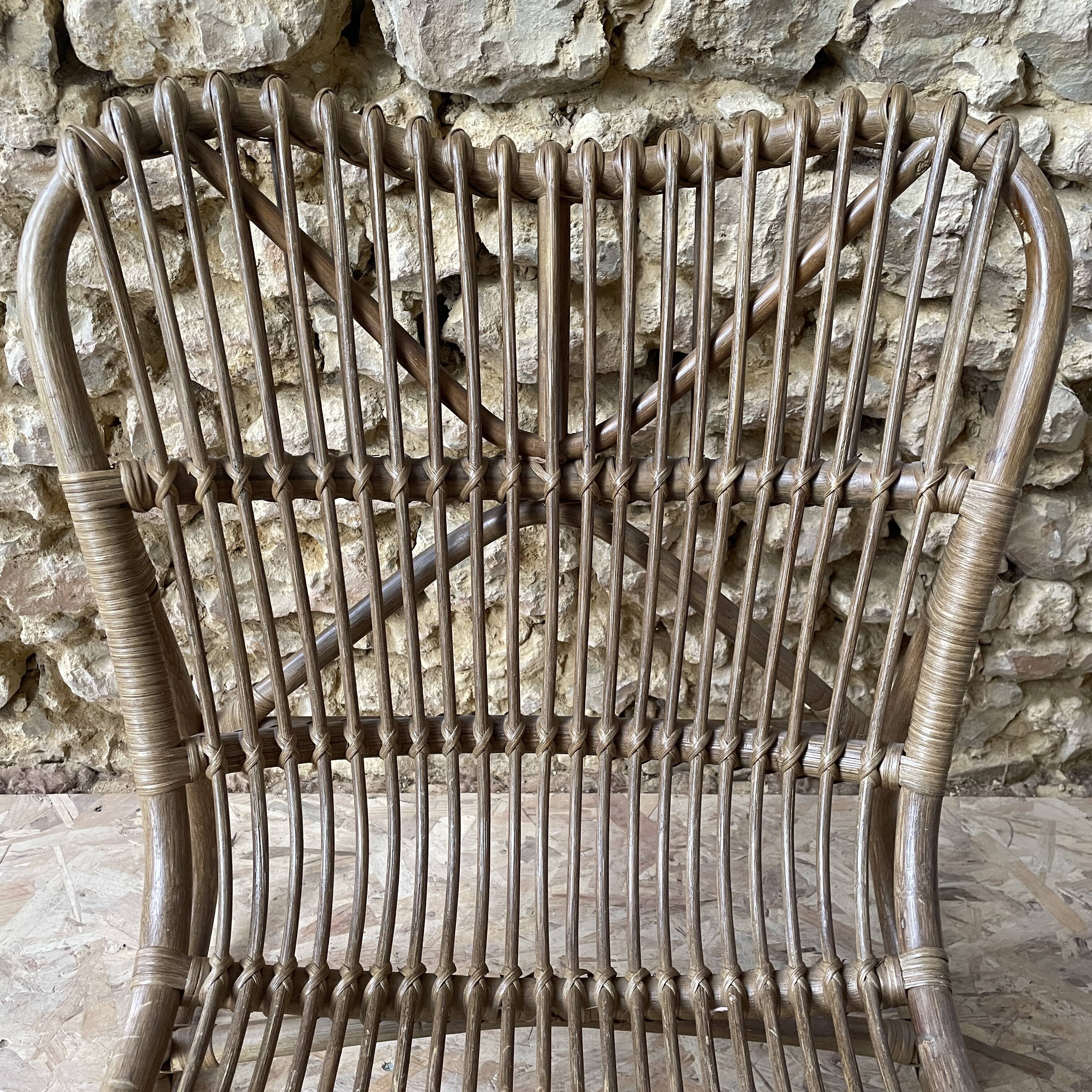 Reed armchair