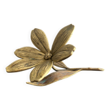 Fleur en laiton vintage