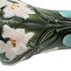 Vase barbotine Art-Nouveau décor fleurs d'Iris