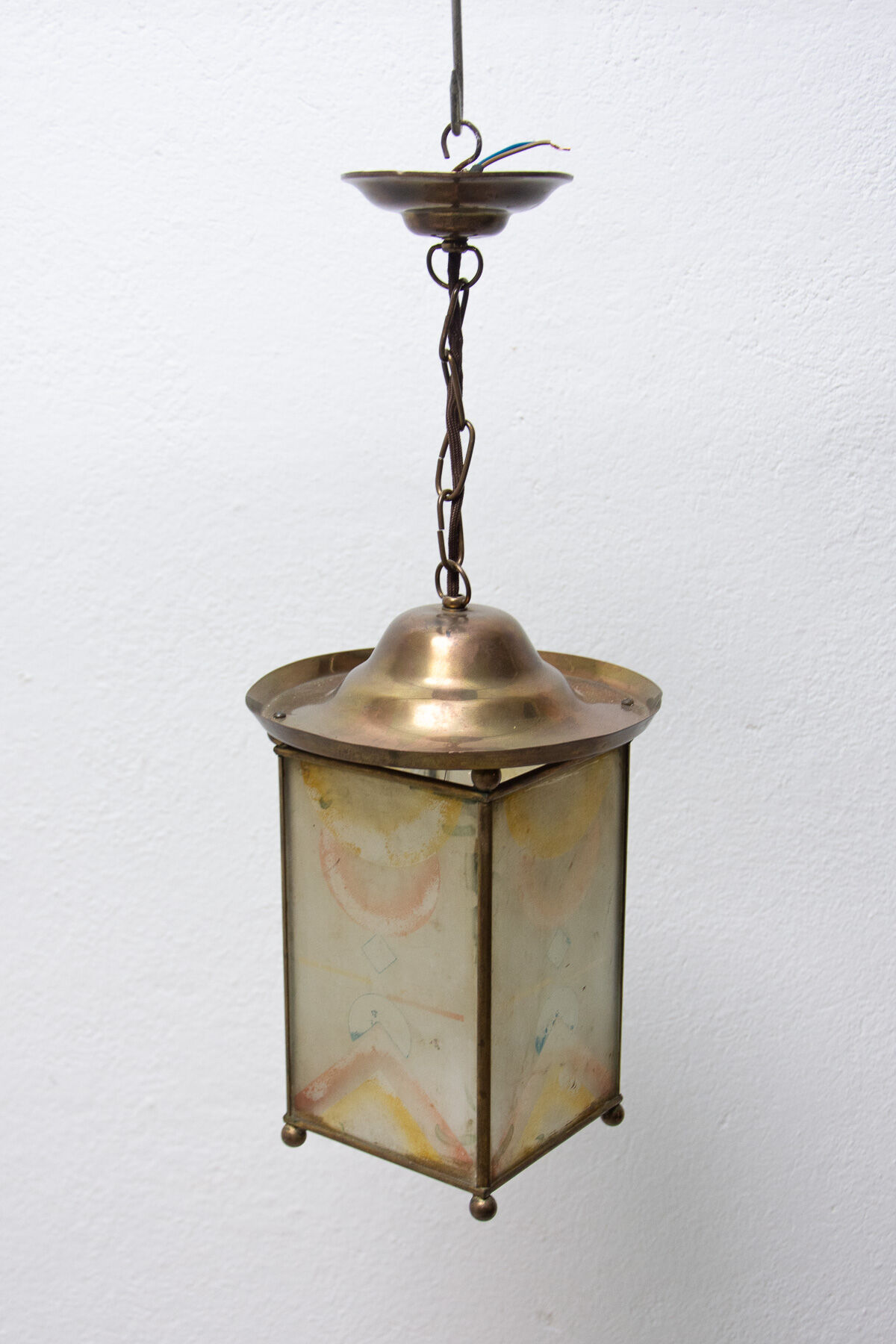 Art nouveau lantern, circa 1915, austria hungary