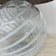 Mid-century design Holmegaard Swirl lamp , 1970s Denmark