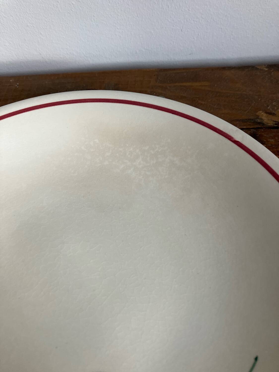 6 assiettes à dessert