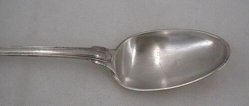 Serving spoon, XVIII century, solid silver, Auch Jean Affre, 32.6 cm, 179 g