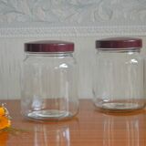 Glass jar, Bakelite lid