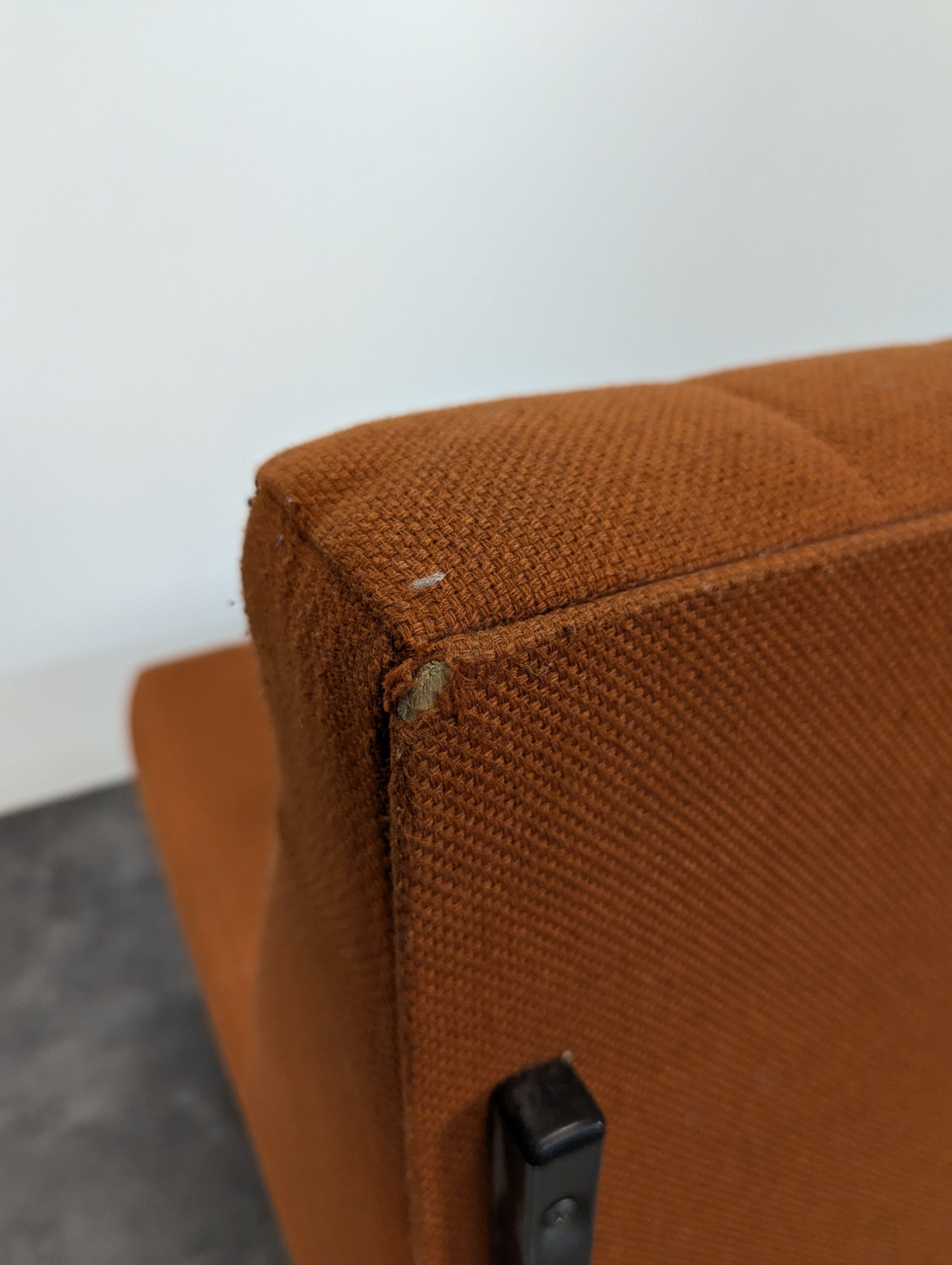 Chauffeuse de Poul Cadovius orange pop