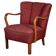 Art Deco armchair attributed to Viggo Boesen, Denmark, 1950s.