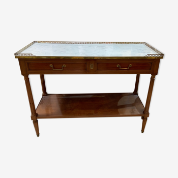 Mahogany console XIXth