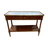 Mahogany console XIXth