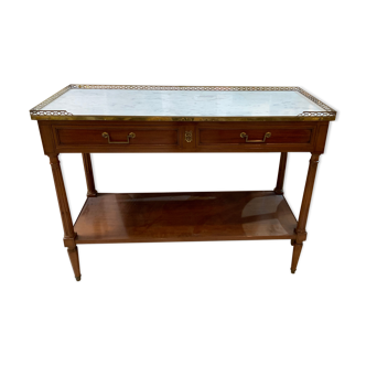 Mahogany console XIXth