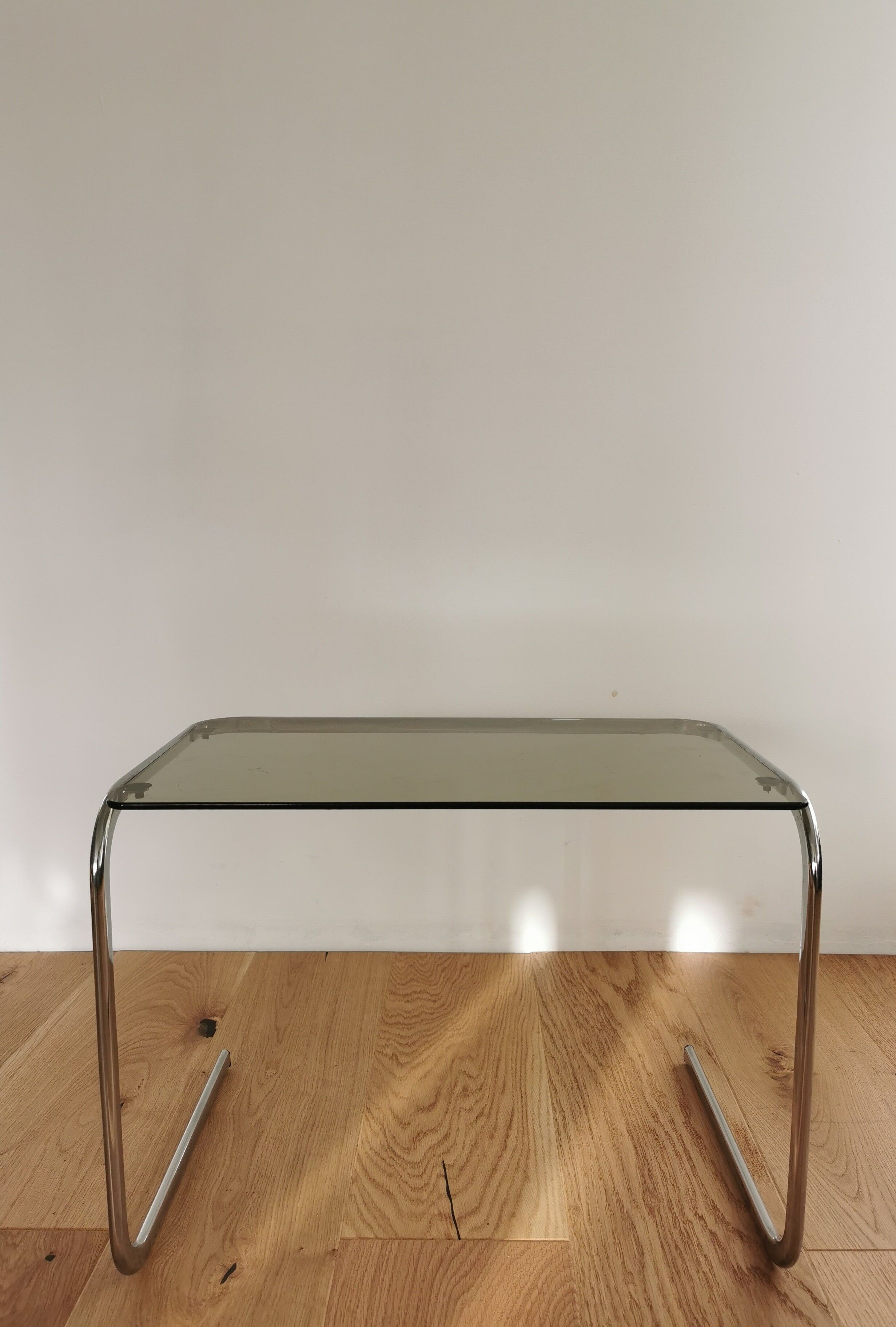 Vintage chrome side table