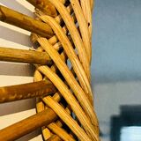 Authentic rattan sun mirror 50.60