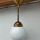 Opaline hanging lamp