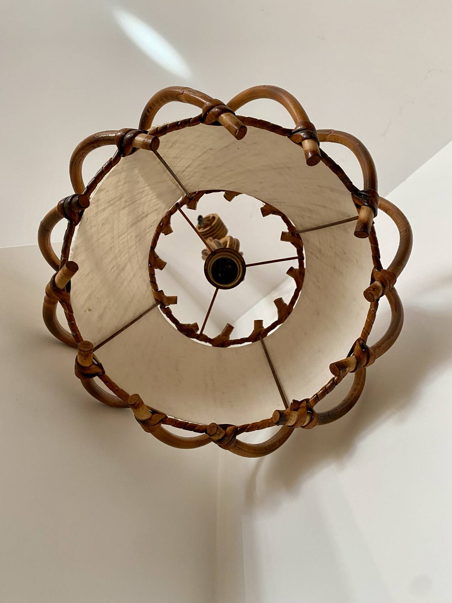 Vintage Louis Sognot pendant light