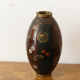 Vase en émail cloisonné et laiton 19ème siècle