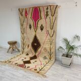Handmade Moroccan Berber carpet 226 x 150 CM