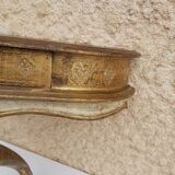 Wall console gilded wood Italy