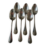 Ridoux Cie Silver Plated Table Spoons Set of 6