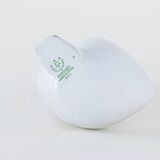 Porcelain goose figurine, Hungarian design, 1960s,manufactured by Holloháza