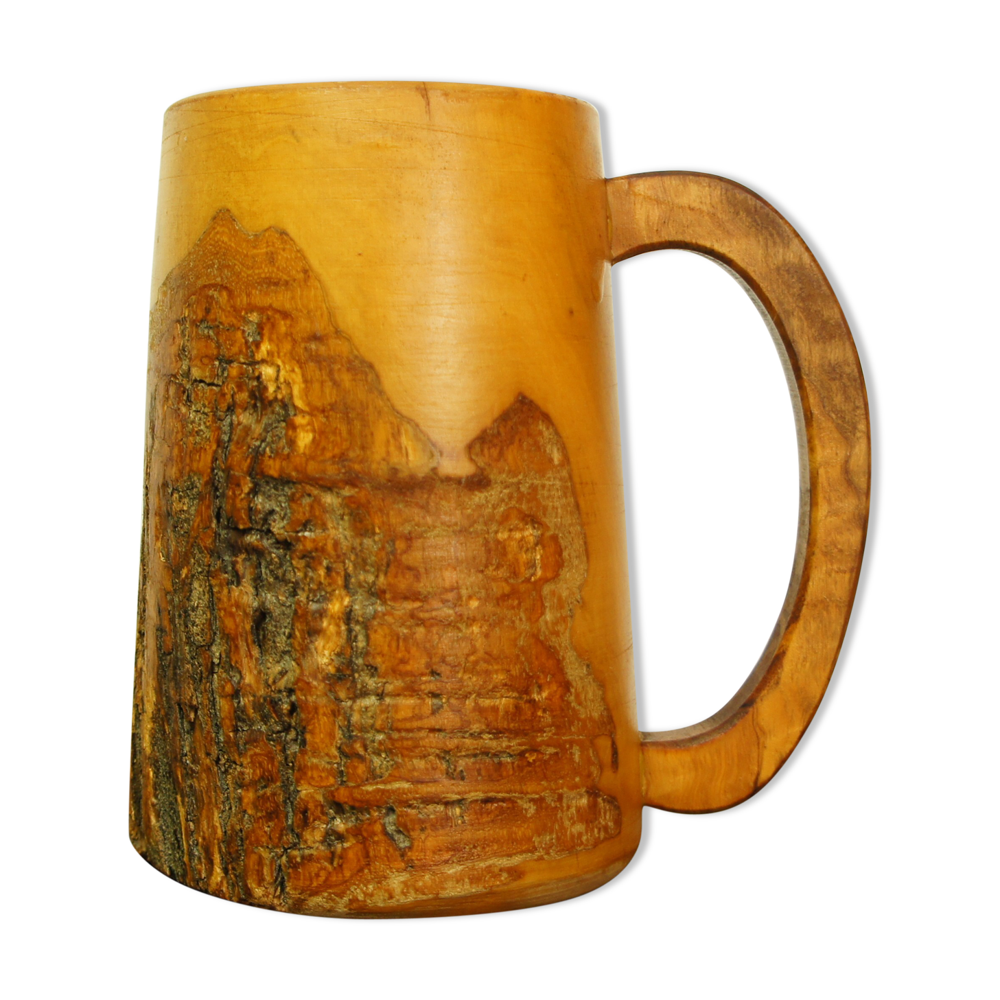 Massive olive wood chop