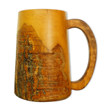 Massive olive wood chop