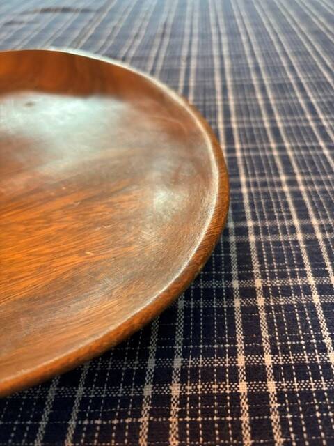 pair of teak trays - Sweden 1950s/60s