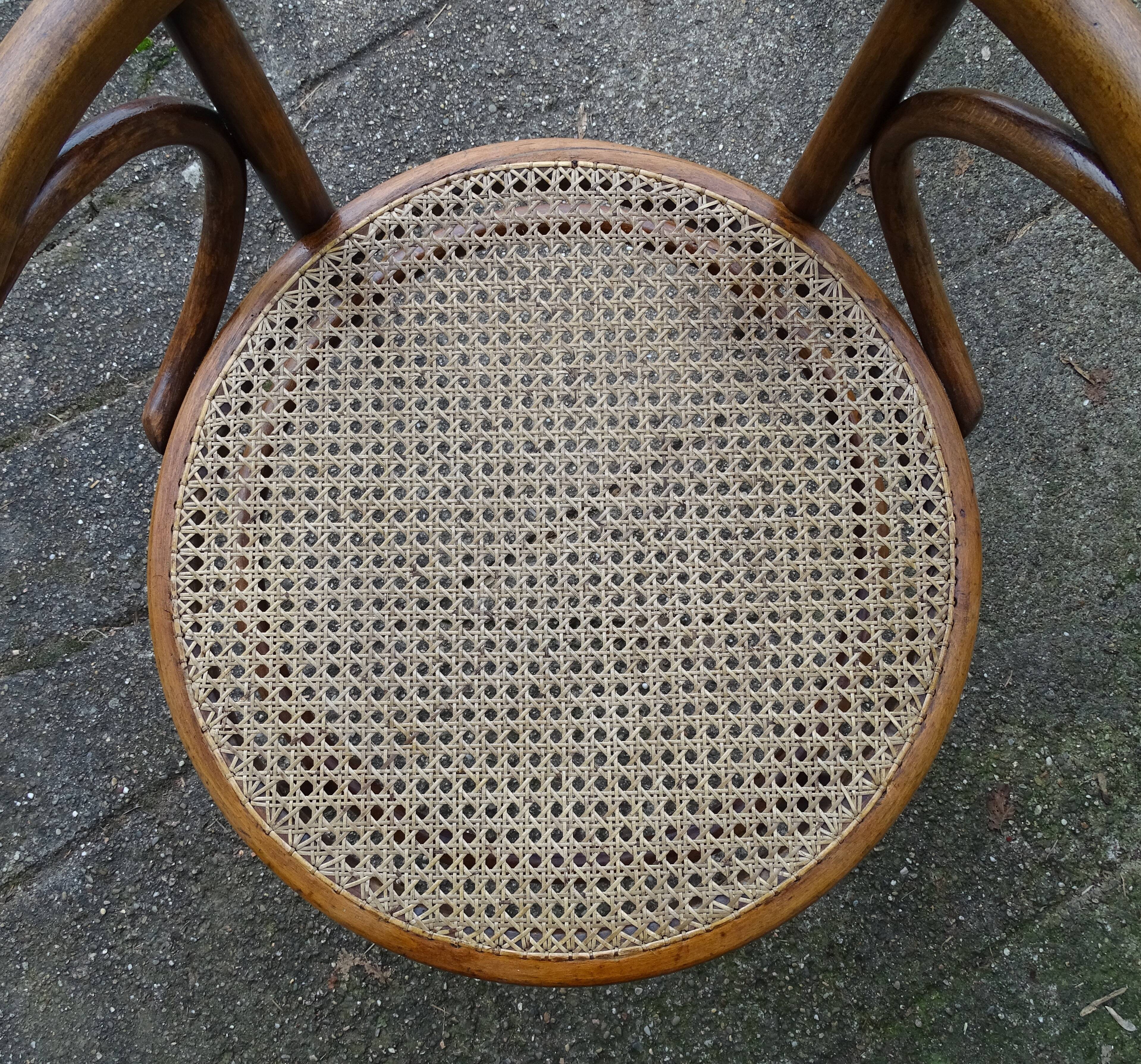 Office armchair bistrot bentwood , by Ungvar 1895