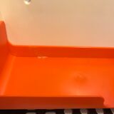Modular bathroom shelf in plastic 70's