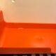 Modular bathroom shelf in plastic 70's