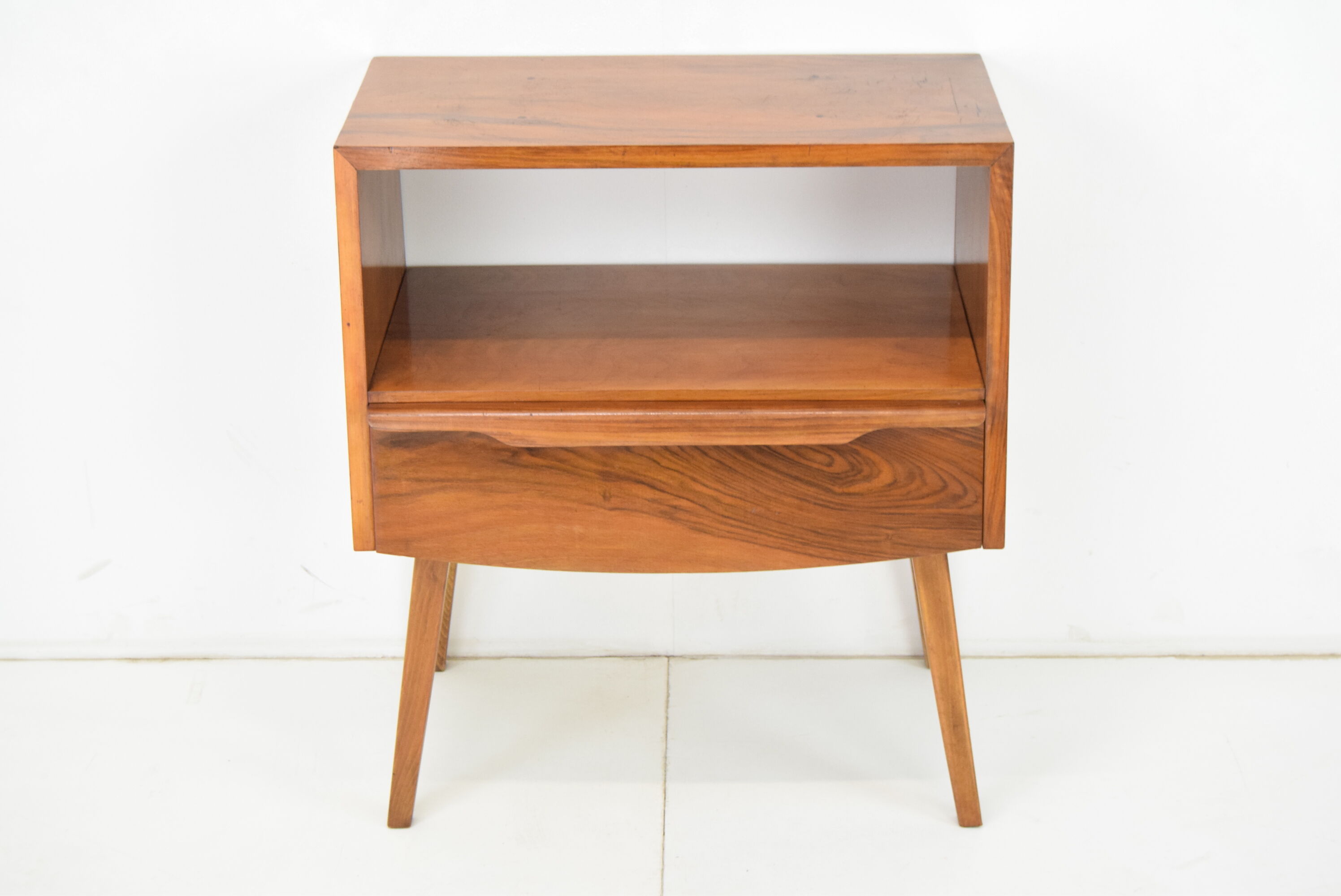 Mid-century side table or nightstand,1950's