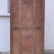 Armoire parisienne panneautée en bois brut, 1930