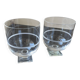 2 Vera Wang Bande wine glasses