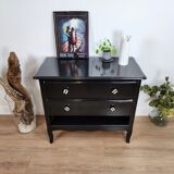 Black chest of drawers
