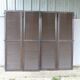 Suite of 4 wooden shutters L 69.5 x H 247 cm