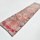 3x12  Red Brown Vintage Runner Rug, 86x369Cm SK 22862