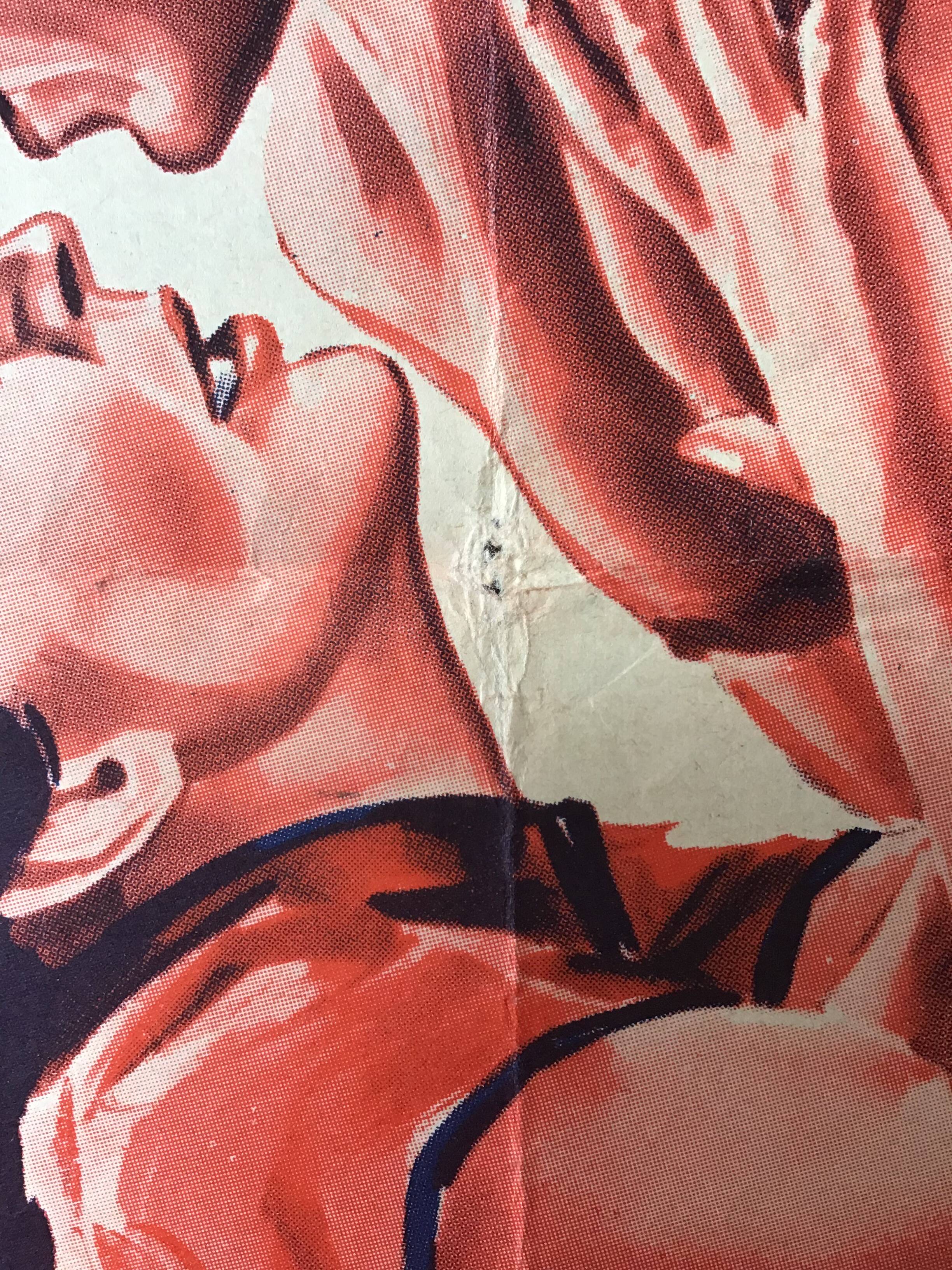 Original French poster the Hill of farewell, Constantin Belinsky