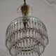 Lustre vintage entièrement en cristal