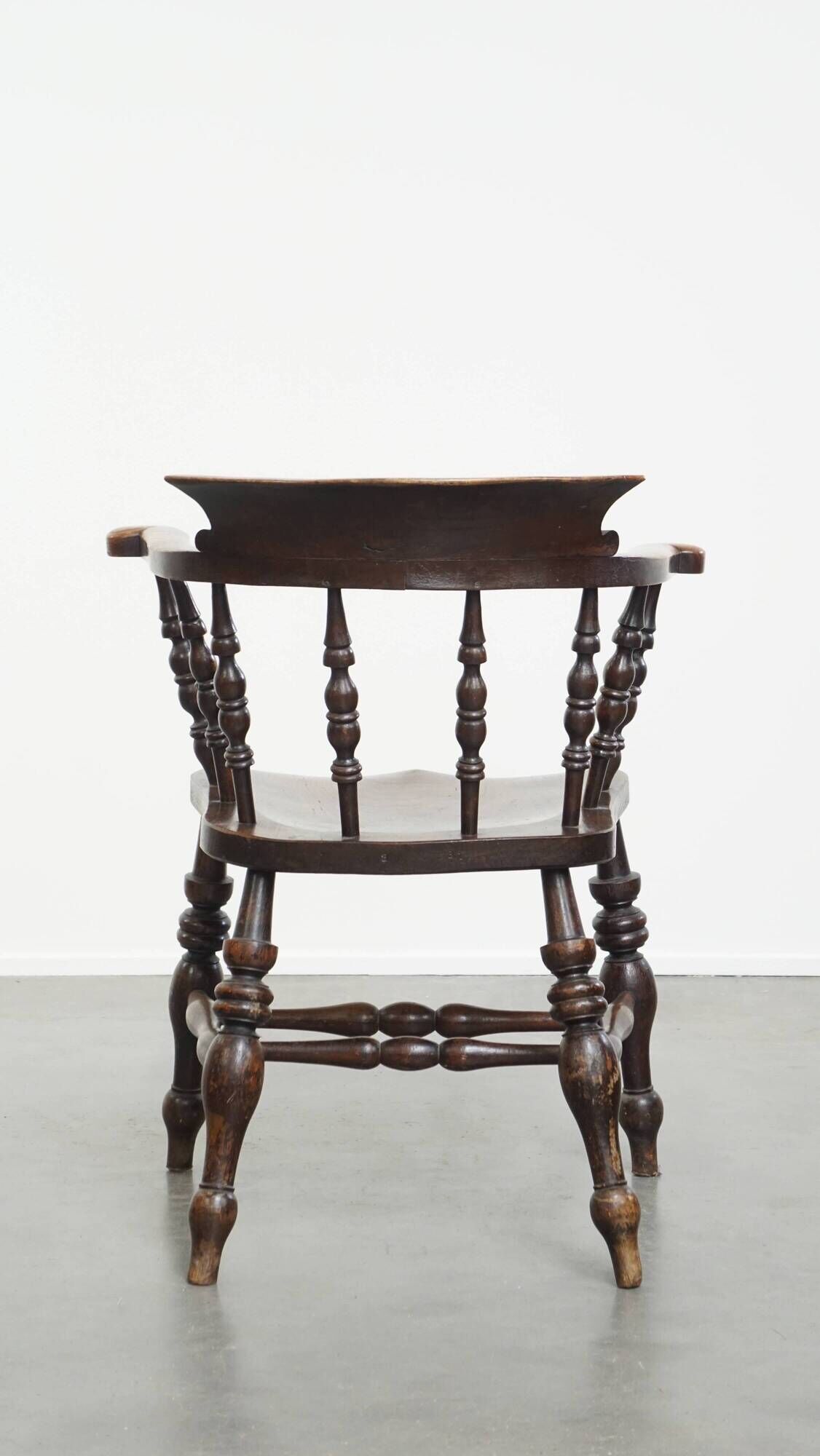 English antique side/desk/captain's chair from the early 1800s