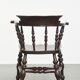 English antique side/desk/captain's chair from the early 1800s