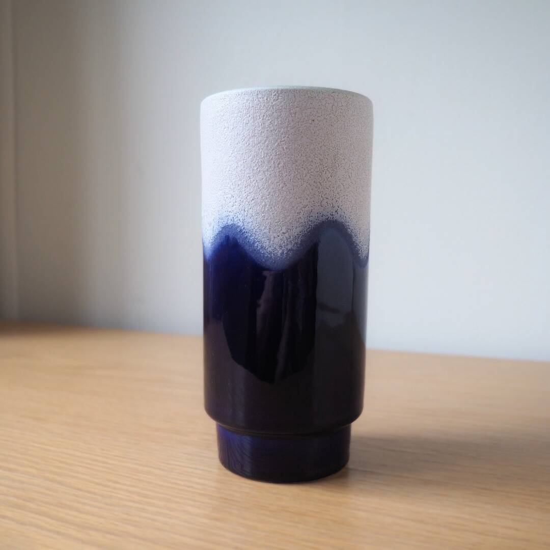 1960S West Germany Drip Glaze Vase