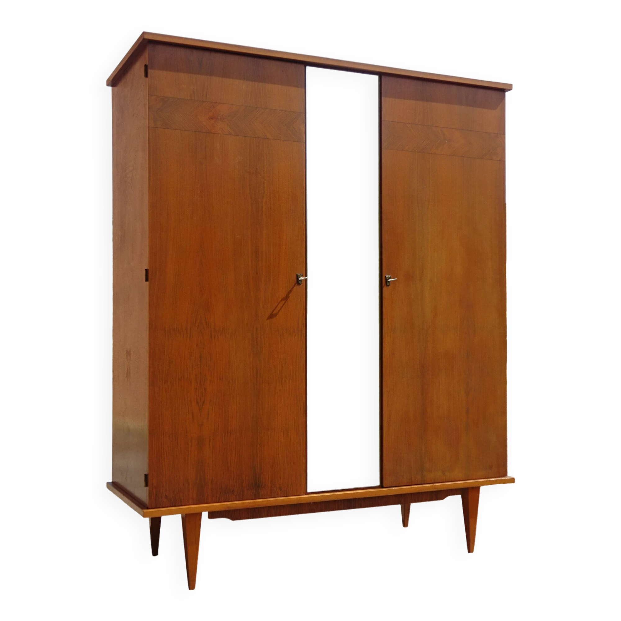 Vintage wardrobe, closet and shelves